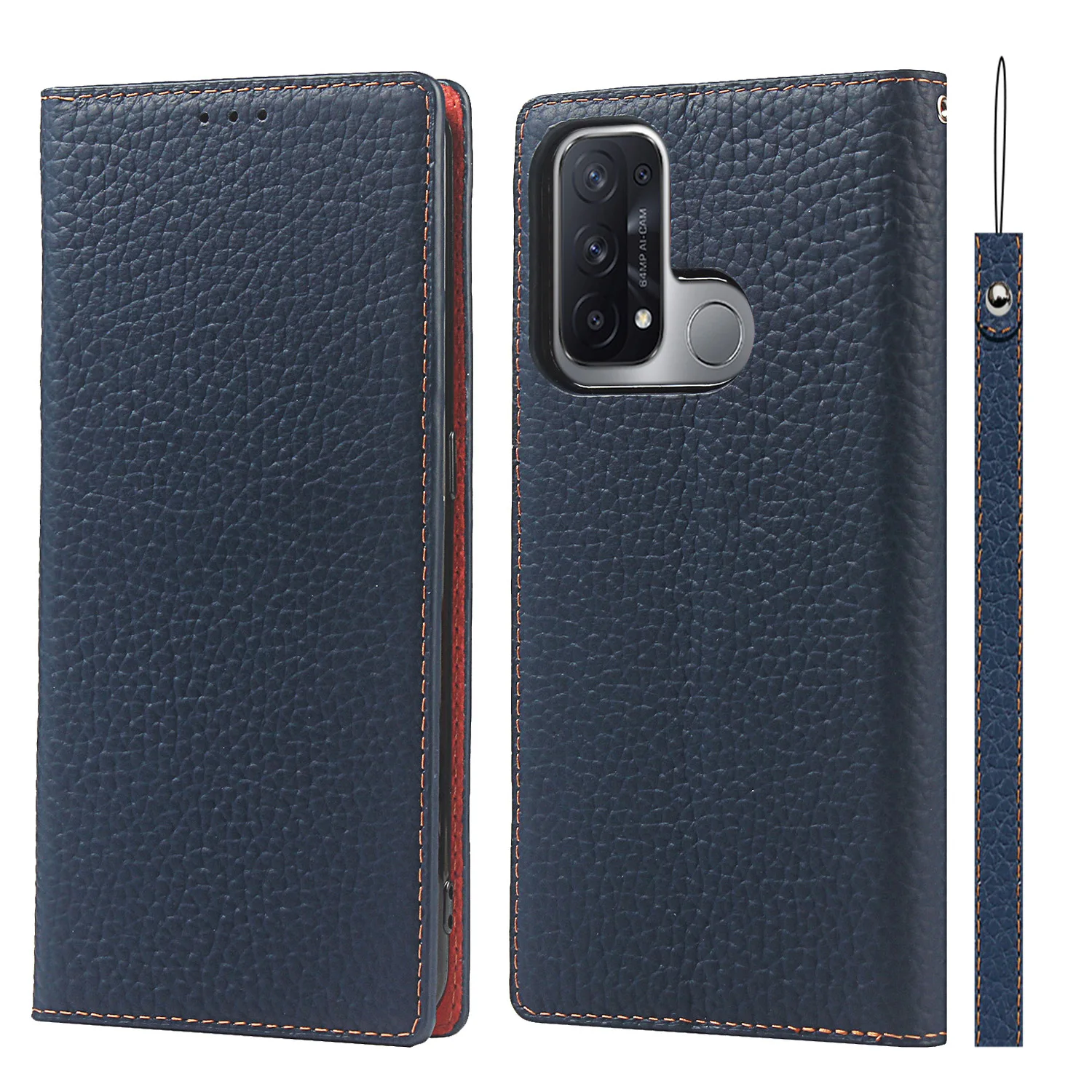Litchi Genuine Leather Case for LG K50 V60 ThinQ 5G L-51A Tective Sleeve With Bracket Cover
Litchi Genuine Leather Case for LG K50 V60 ThinQ 5G L-51A Tective Sleeve With Bracket Cover