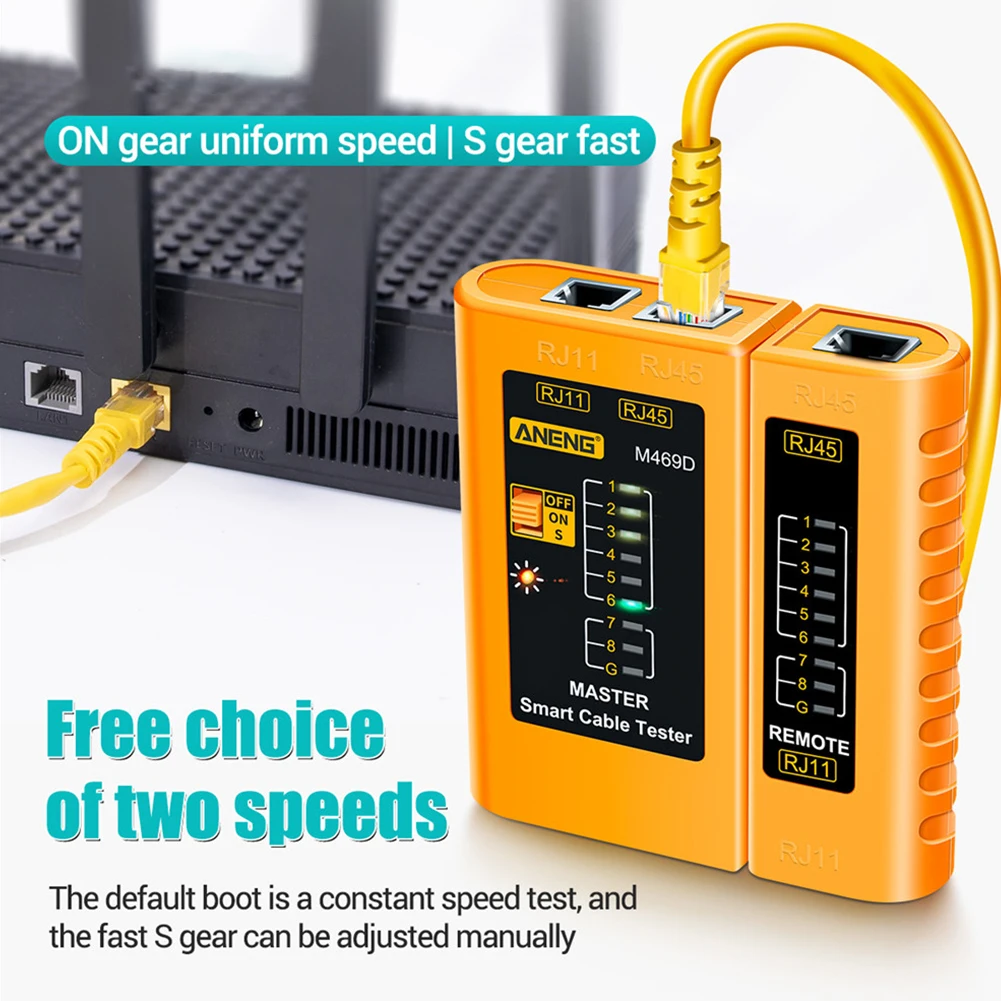 RJ45 Cable LAN Tester Phone Wire Tester Tool For RJ45 RJ11 RJ12 CAT5 UTP LAN Cable Finder Tracker Networking Tool
RJ45 Cable LAN Tester Phone Wire Tester Tool For RJ45 RJ11 RJ12 CAT5 UTP LAN Cable Finder Tracker Networking Tool
