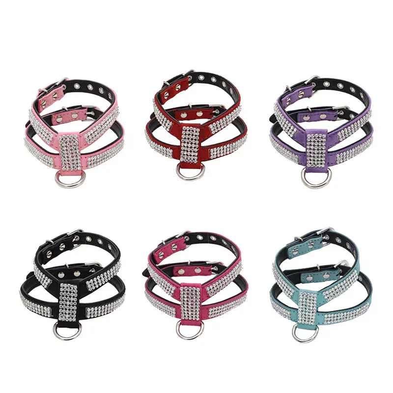 NEW IN 1Pcs Quick Release Exquisite Crystal Diamond Adjustable PU Leather Bling Rhinestone Pet Products Dog Harness Leash pet Ne
NEW IN 1Pcs Quick Release Exquisite Crystal Diamond Adjustable PU Leather Bling Rhinestone Pet Products Dog Harness Leash pet Ne