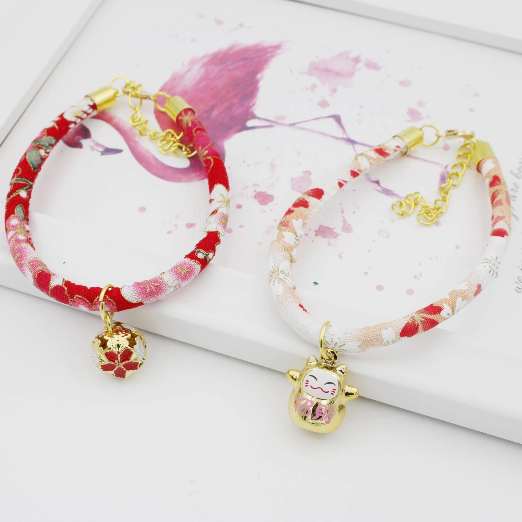 Japanese Kitten Collar with Bell Japanese Kimono Cat Collar Japanese Style Adjustable Cat Collar with Fortune,Kitten Puppy Pet
Japanese Kitten Collar with Bell Japanese Kimono Cat Collar Japanese Style Adjustable Cat Collar with Fortune,Kitten Puppy Pet