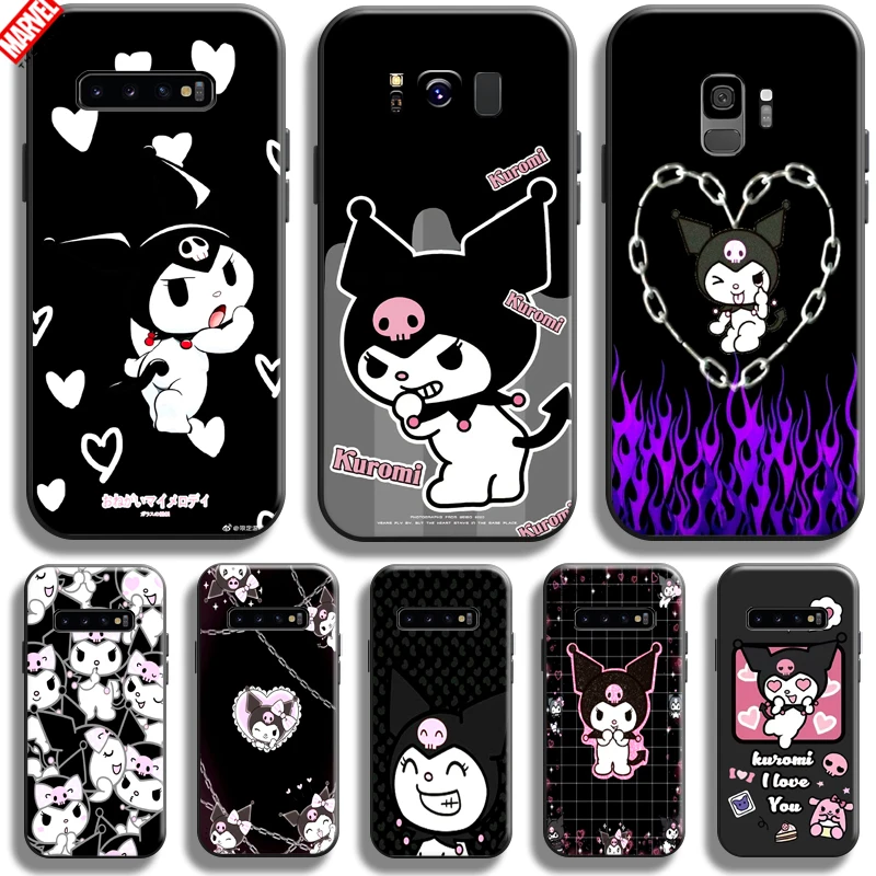 Cute Cartoon Sanrio Kuromi Phone Case For Samsung Galaxy S10 5G S10 S9 S8 Plus S10E S10 Lite Black Soft Coque Carcasa
Cute Cartoon Sanrio Kuromi Phone Case For Samsung Galaxy S10 5G S10 S9 S8 Plus S10E S10 Lite Black Soft Coque Carcasa