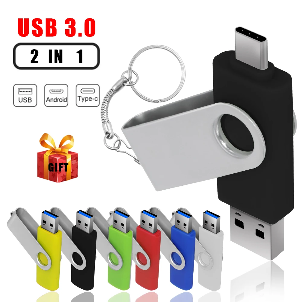 USB Flash Drive 32GB OTG Metal USB 3.0 Pen Drive Key usb flash type c High Speed pendrive Flash Drive 512GB Memory usb stick
USB Flash Drive 32GB OTG Metal USB 3.0 Pen Drive Key usb flash type c High Speed pendrive Flash Drive 512GB Memory usb stick