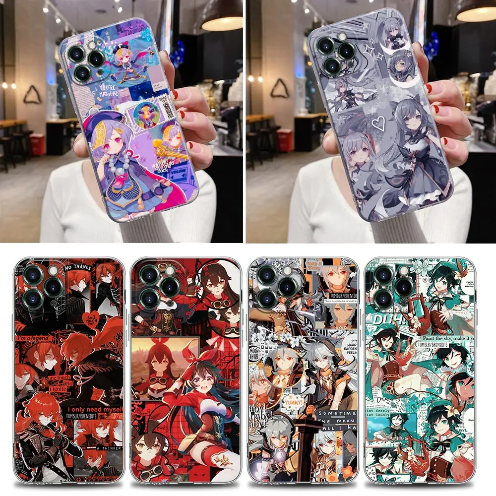Transparent Phone Case For Apple iPhone 12 11 13 Pro Max mini XS X XR 7 8 Plus SE 2020 Cases Cover Hot Game Genshin Impact Anime
Transparent Phone Case For Apple iPhone 12 11 13 Pro Max mini XS X XR 7 8 Plus SE 2020 Cases Cover Hot Game Genshin Impact Anime