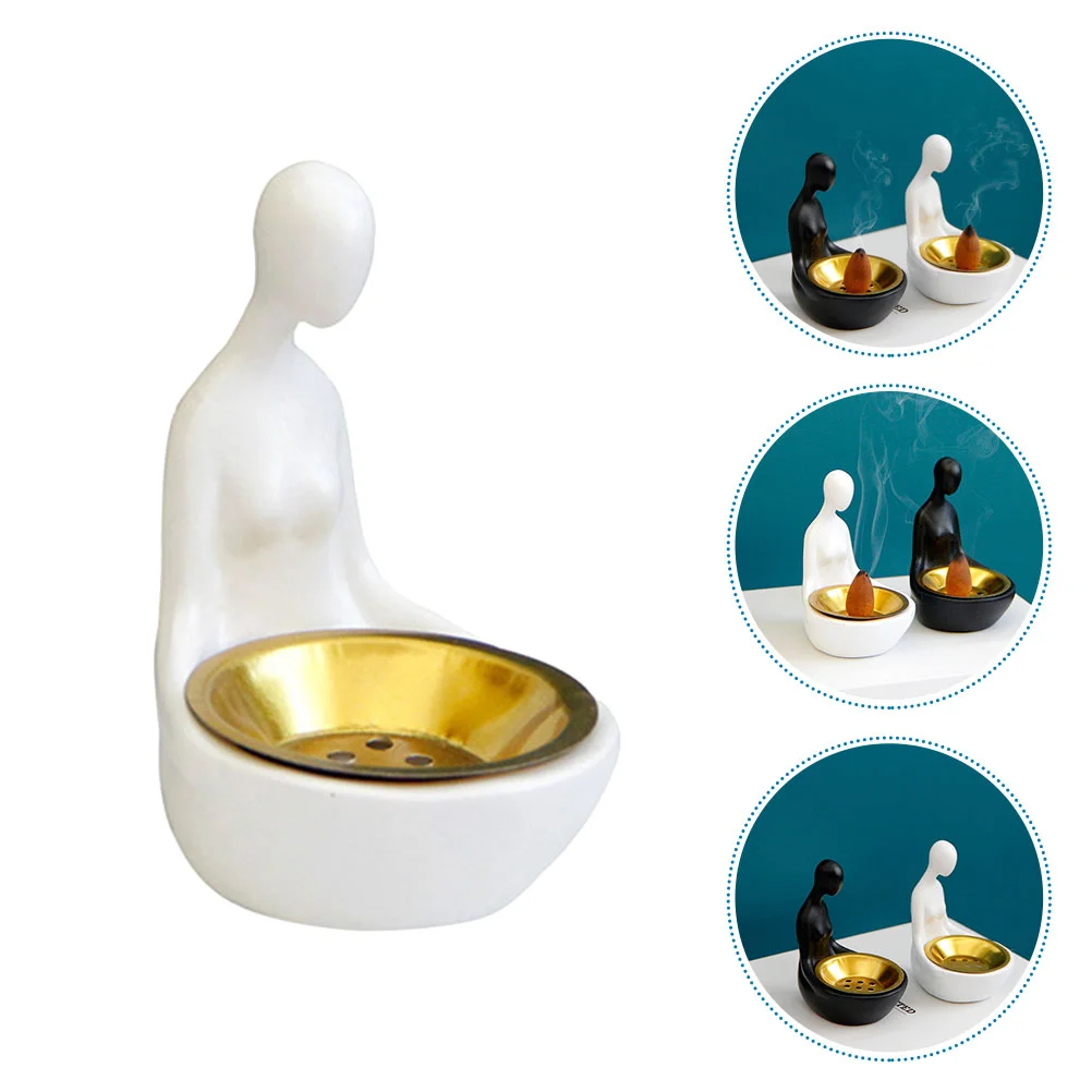 Abstract Figure Burner Black Home Decor Burning Holder Yoga Aroma Resin Censer Household Small Modern
Abstract Figure Burner Black Home Decor Burning Holder Yoga Aroma Resin Censer Household Small Modern
