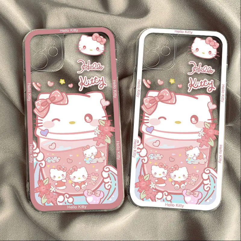 Hello Kitty Phone Soft Case for iPhone 13 12 11Pro Max X XS MAX XR Mini Cartoon Lucky Cat Transparent Silicone Back Cover
Hello Kitty Phone Soft Case for iPhone 13 12 11Pro Max X XS MAX XR Mini Cartoon Lucky Cat Transparent Silicone Back Cover