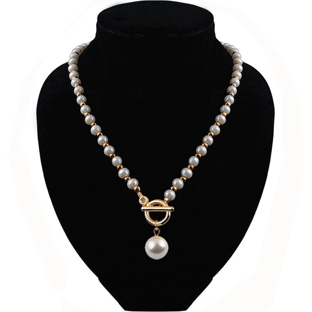 Charm Necklace Promotional Items Fashion Imitation String CCB Cross Pearl Pendant Girl Jewelry
Charm Necklace Promotional Items Fashion Imitation String CCB Cross Pearl Pendant Girl Jewelry