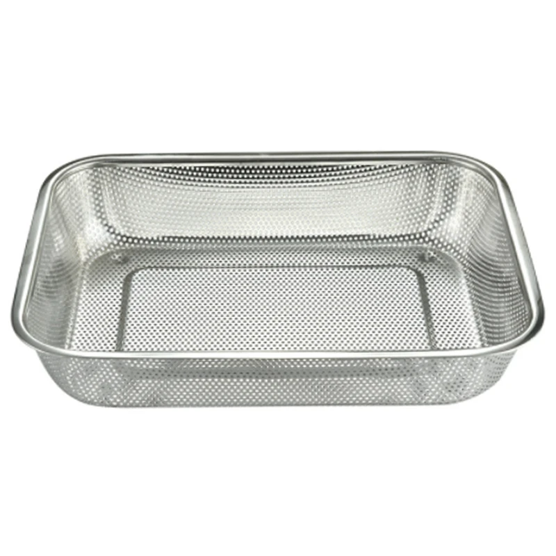 Square Thick Stainless Steel Rectangle Vegetable Fruit Washing Kitchen Utensil Kitchen Sink Wash Basket for Tools
Square Thick Stainless Steel Rectangle Vegetable Fruit Washing Kitchen Utensil Kitchen Sink Wash Basket for Tools