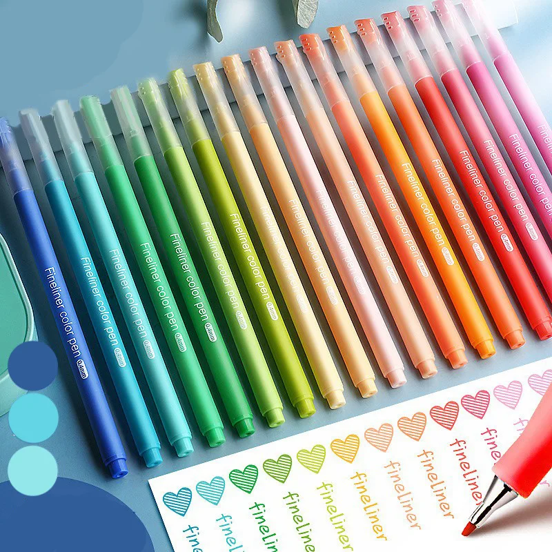 

Цветная гелевая ручка Morandi, 10 цветов, маркеры для учеников, блокноты для рисования, граффити, цветные маркеры для заметок, оптовая продажа