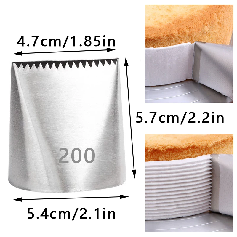 Насадки для торта BCMJHWT, набор из 200 штук, нержавеющая сталь
Насадки для торта BCMJHWT, набор из 200 штук, нержавеющая сталь