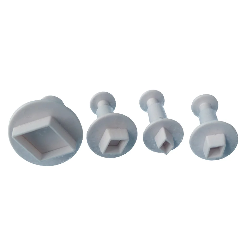 4pcs Single Rhombus Pattern Plastic Biscuits Cutting Dies Spring Cake Baking Utensils Molds Mould
4pcs Single Rhombus Pattern Plastic Biscuits Cutting Dies Spring Cake Baking Utensils Molds Mould
