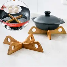 1PCS Bamboo Heat Resistant Pan Mats Removable Pot Mat Holder Kitchen Cooking Insulation Pad Bowl Cup Coasters