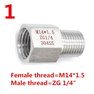 Фитинги для манометра из нержавеющей стали 304
Фитинги для манометра из нержавеющей стали 304