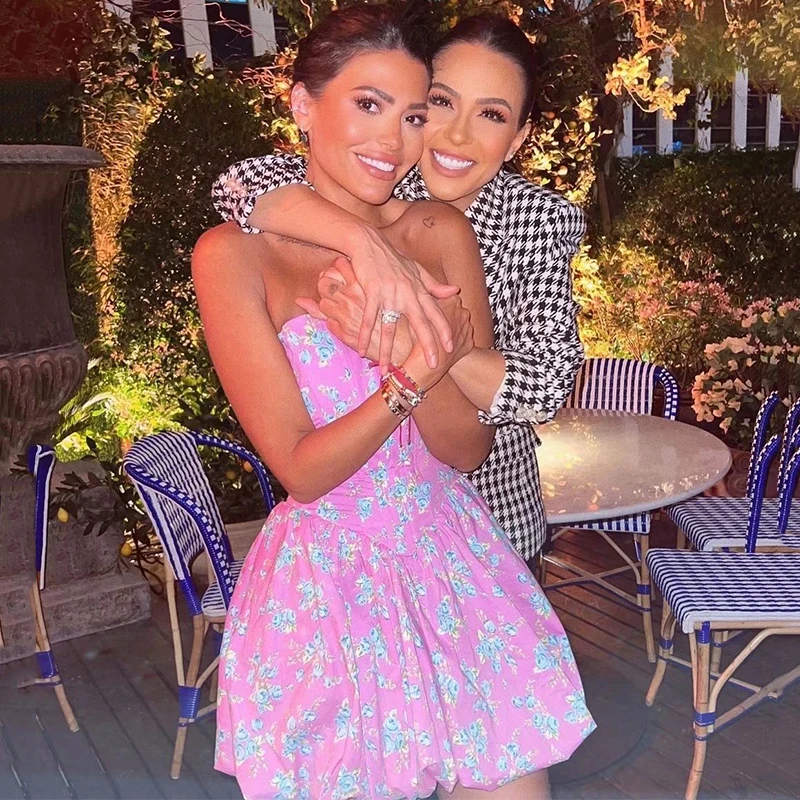 Ardm Elegant Tube Top Floral Vintage Print Princess Dress Sexy Mini Dresses For Women 2022 Summer Backless Party Dress Vestidos 
Ardm Elegant Tube Top Floral Vintage Print Princess Dress Sexy Mini Dresses For Women 2022 Summer Backless Party Dress Vestidos