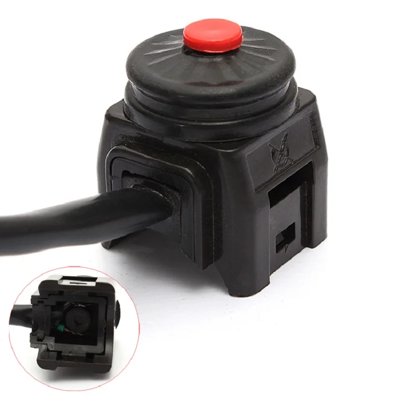 12V 22MM High-Quality Universal Black Durable Kill Stop Switch Horn Button Suitable for Motorcycle / Pit / Quad / Bike
12V 22MM High-Quality Universal Black Durable Kill Stop Switch Horn Button Suitable for Motorcycle / Pit / Quad / Bike