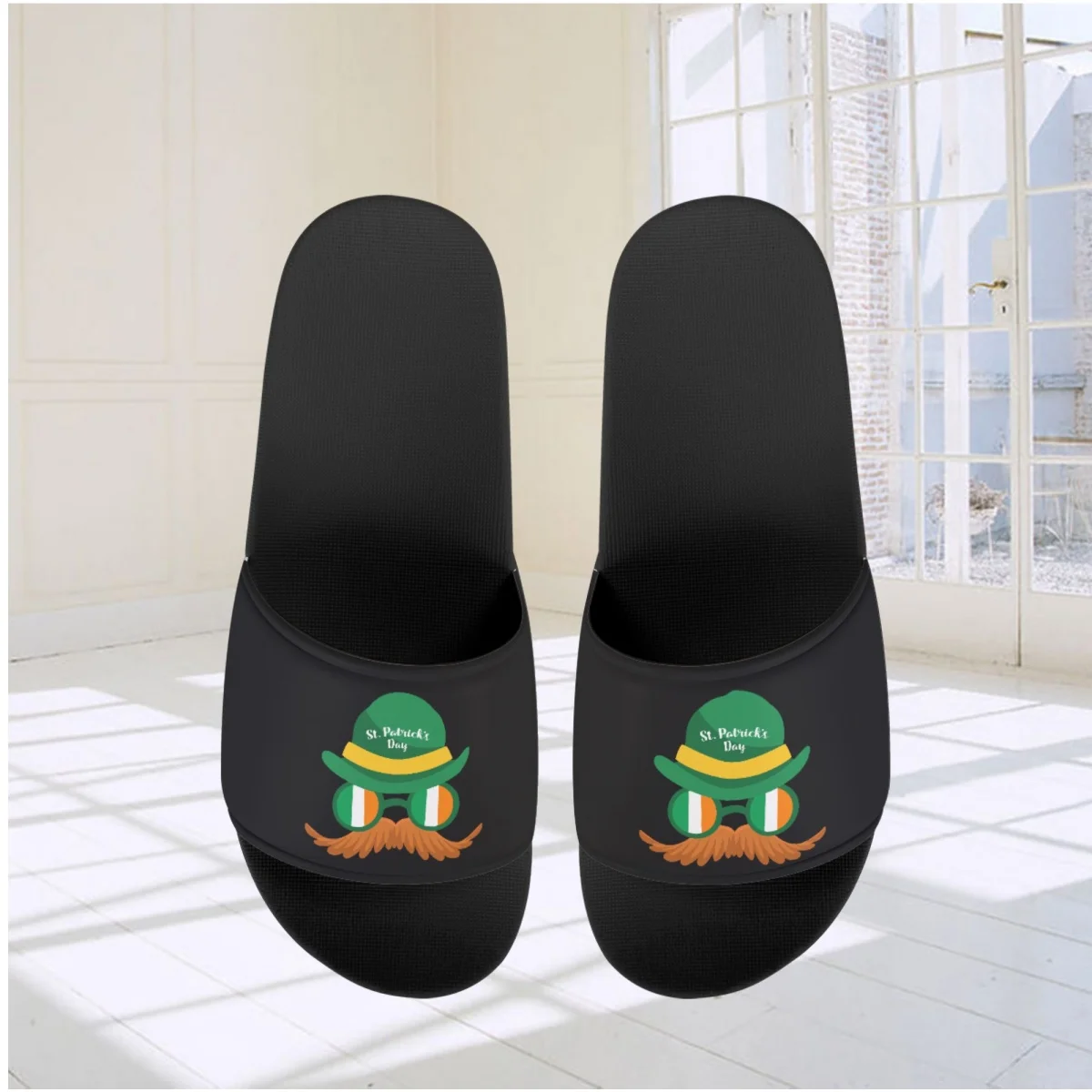 Irish Leprechaun Green Print Women's Slippers New St. Patrick's Day Street Fashion Sandals Non-Slip Comfortable Beach Slippers
Irish Leprechaun Green Print Women's Slippers New St. Patrick's Day Street Fashion Sandals Non-Slip Comfortable Beach Slippers