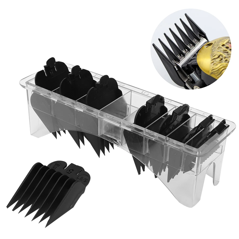 8pcs Professional Hair Clipper Comb Guide Set Hair Trimmer Spare Parts Hairstyling Limit Combs Trimmer ABS Comb Haircut Tool Set
8pcs Professional Hair Clipper Comb Guide Set Hair Trimmer Spare Parts Hairstyling Limit Combs Trimmer ABS Comb Haircut Tool Set