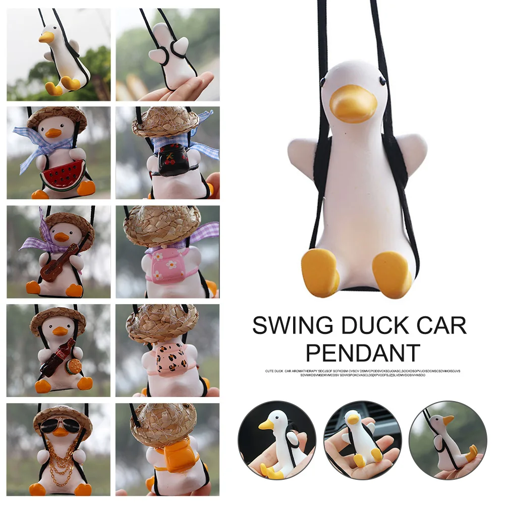 Car Interior Accessories Rearview Mirror Pendant Hanging Ornament Swing Duck Cute Anime Car Charm Accessories for Women Girls
Car Interior Accessories Rearview Mirror Pendant Hanging Ornament Swing Duck Cute Anime Car Charm Accessories for Women Girls