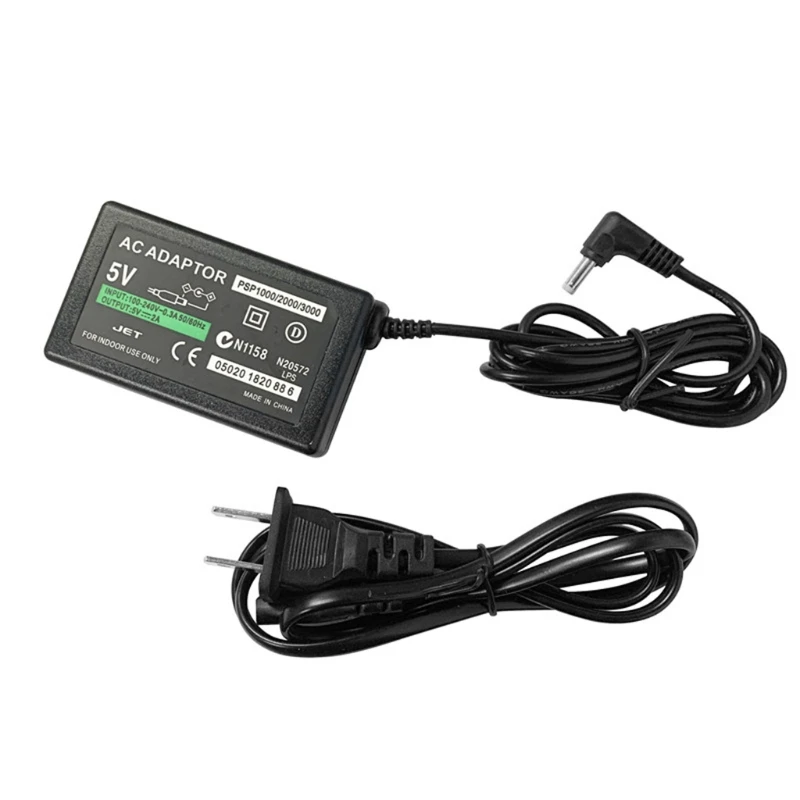 Зарядное устройство для PSP 1000/PSP 2000/PSP 3000, запасной адаптер переменного тока
Зарядное устройство для PSP 1000/PSP 2000/PSP 3000, запасной адаптер переменного тока