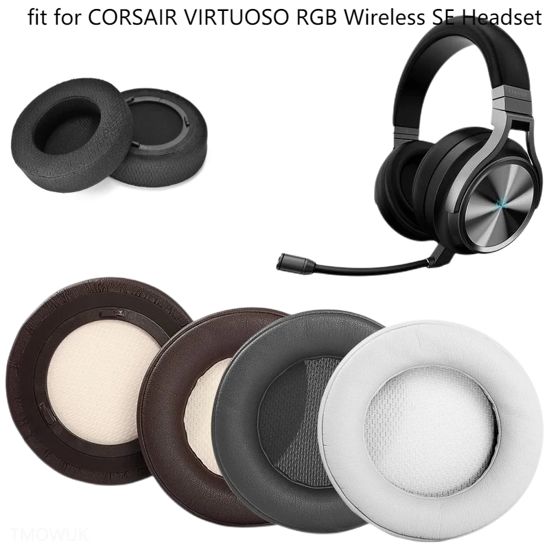 Replacement Earpads for Corsair Virtuoso RGB, Virtuoso RGB Wireless SE, Virtuoso RGB Wireless XT Headphones Headband
Replacement Earpads for Corsair Virtuoso RGB, Virtuoso RGB Wireless SE, Virtuoso RGB Wireless XT Headphones Headband