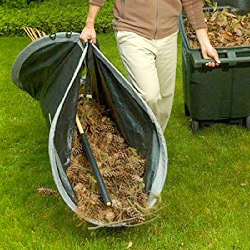 Garden Lawn Leaf Collector Reusable Trash Waste Leaf Storage Bag Waterproof Outdoor Leaf Dust Storage Collection Bag New
Garden Lawn Leaf Collector Reusable Trash Waste Leaf Storage Bag Waterproof Outdoor Leaf Dust Storage Collection Bag New