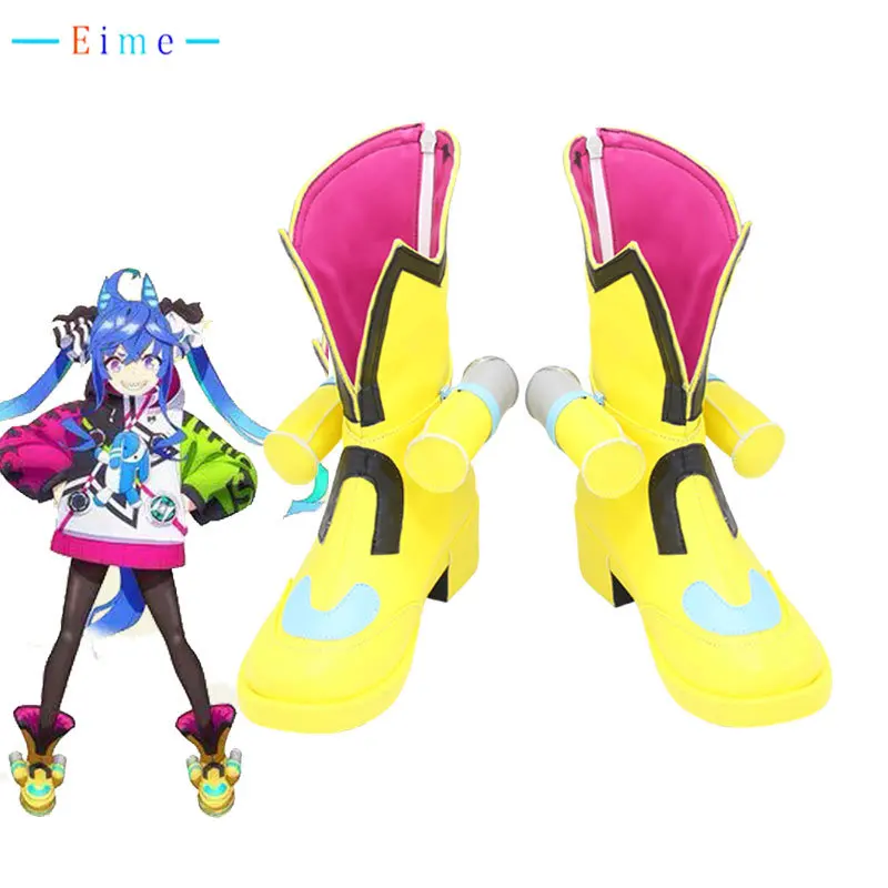 

Game Umamusume: Pretty Derby Twin Turbo Cosplay Shoes PU Leather Shoes Halloween Carnival Boots Prop Custom Made