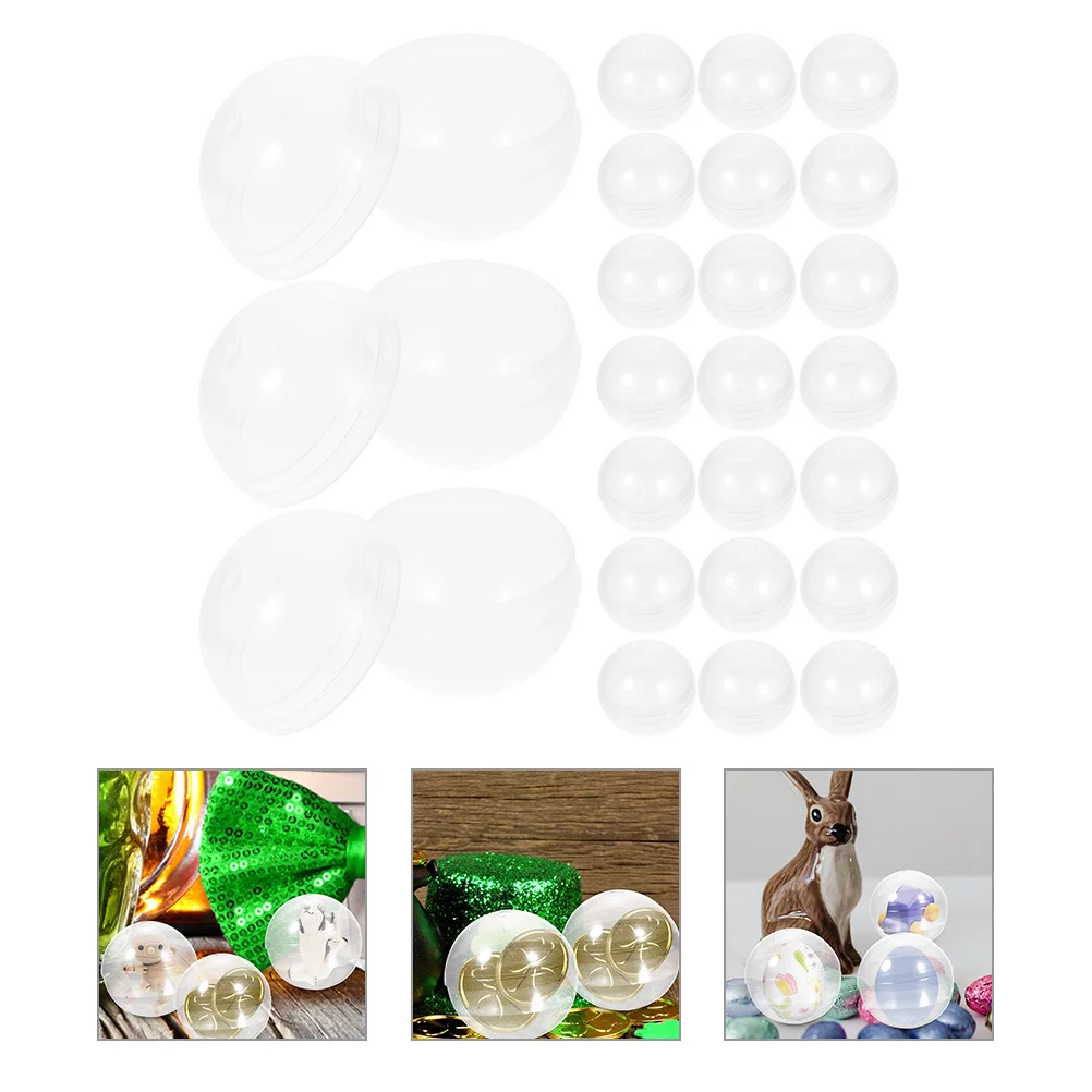 40pcs Fillable Ball Multi-Function Empty Ball Twisted Balls Party Favors for Christmas 
40pcs Fillable Ball Multi-Function Empty Ball Twisted Balls Party Favors for Christmas