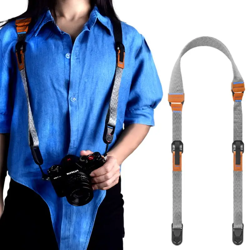 Camera Belt Quick Release DSLR SLR Camera Shoulder Strap Sling Neck Strap Belt for Nikon Canon Sony FUJIFILM Panasonic Olympus
Camera Belt Quick Release DSLR SLR Camera Shoulder Strap Sling Neck Strap Belt for Nikon Canon Sony FUJIFILM Panasonic Olympus
