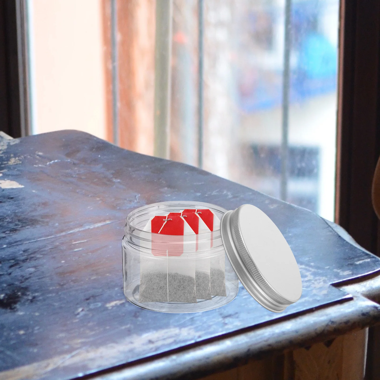 10pcs Food Jar Round Jar Food Storage Container For Tea Sugar Transparent Food Box
10pcs Food Jar Round Jar Food Storage Container For Tea Sugar Transparent Food Box