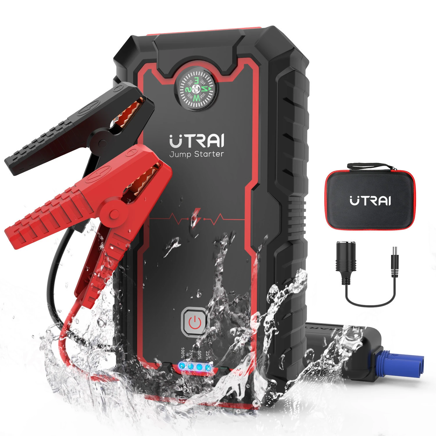 Utrai Car Jump Starter Factory Portable Emergency Charger Power Bank Battery 2000A Booster Starting Device Manufacturer
Utrai Car Jump Starter Factory Portable Emergency Charger Power Bank Battery 2000A Booster Starting Device Manufacturer