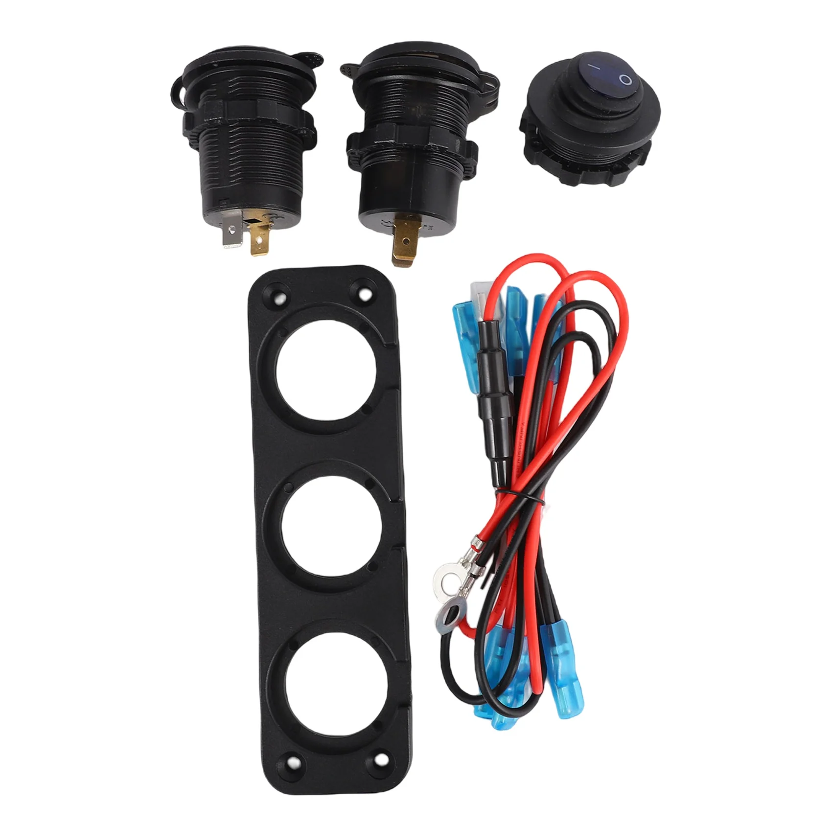 Автомобильное зарядное устройство PD3.0 и QC3.0 USB/панель прикуривателя 12 в 24 В 200 Вт, розетка прикуривателя с переключателем для автомобиля, лодки, RV,
Автомобильное зарядное устройство PD3.0 и QC3.0 USB/панель прикуривателя 12 в 24 В 200 Вт, розетка прикуривателя с переключателем для автомобиля, лодки, RV,