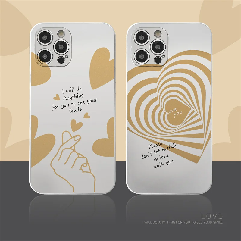 Luxury Cute Love Heart Phone Case For Iphone 13 12 Pro 11 XS Max XR X 8 7 Plus Shockproof Electroplate TPU Matte Soft Back Cover
Luxury Cute Love Heart Phone Case For Iphone 13 12 Pro 11 XS Max XR X 8 7 Plus Shockproof Electroplate TPU Matte Soft Back Cover