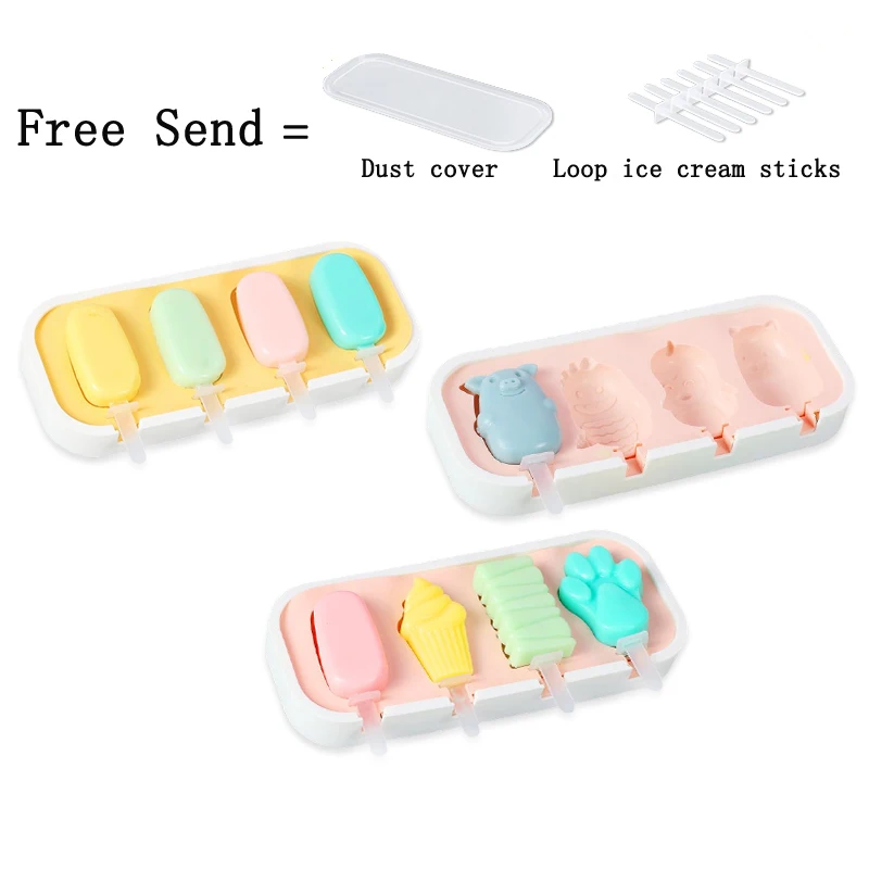 Silicone Popsicle Mold Cartoon Ice Cream Molds Freeze Ice Cream Maker DIY Dessert Mould Form For Popsicle Mould Cakesicle Mold
Silicone Popsicle Mold Cartoon Ice Cream Molds Freeze Ice Cream Maker DIY Dessert Mould Form For Popsicle Mould Cakesicle Mold