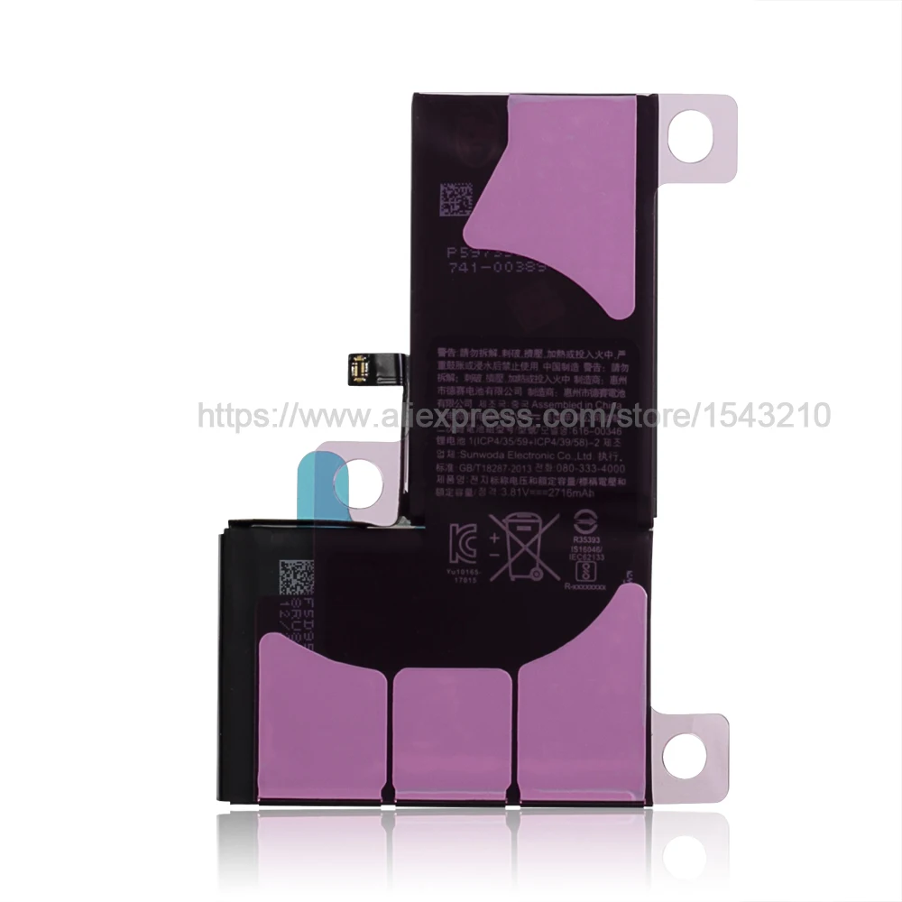1PCS100% original high-capacity mobile phone battery is suitable for IPhone X battery replacement and tools
1PCS100% original high-capacity mobile phone battery is suitable for IPhone X battery replacement and tools