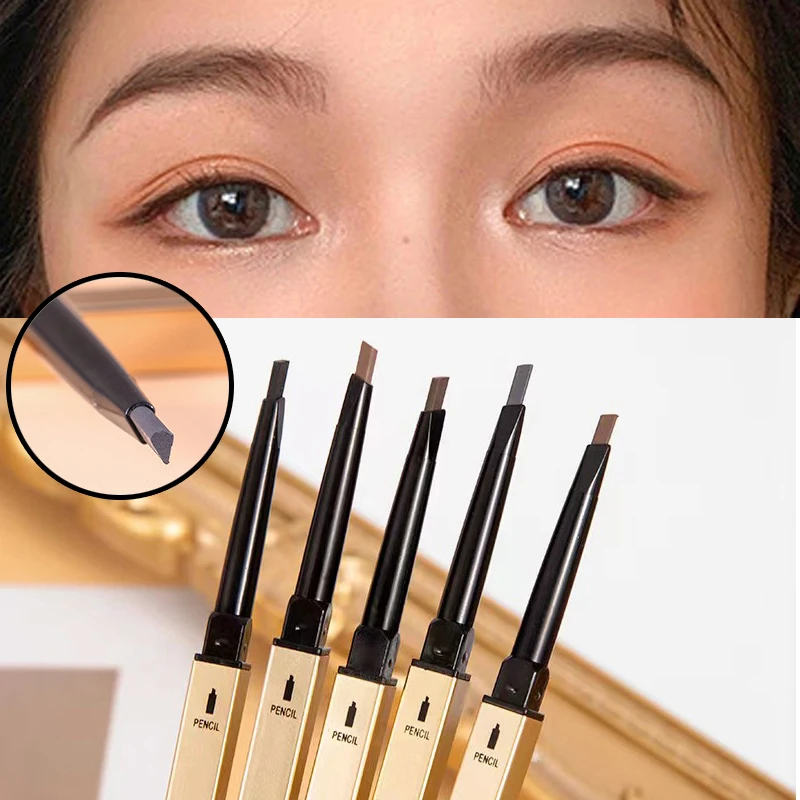 Double Head Small Gold Nugget Eyebrow Pencil Lasting Waterproof And Sweat-proof Five-color Super Fine Triangle Eyebrow Pencil
Double Head Small Gold Nugget Eyebrow Pencil Lasting Waterproof And Sweat-proof Five-color Super Fine Triangle Eyebrow Pencil