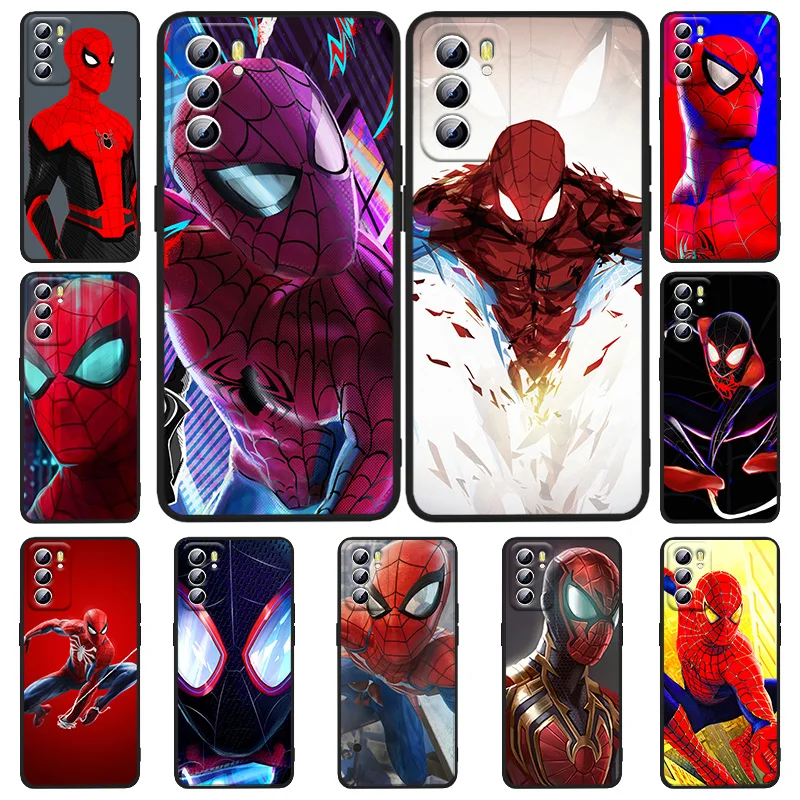 Cartoon character spiderman For OPPO Realme 5 6 6i 6s 7 8 8i 9i c3 c11 c21Y Q3S Pro Narzo 50A 50i GT Master GT2 Black Phone Case
Cartoon character spiderman For OPPO Realme 5 6 6i 6s 7 8 8i 9i c3 c11 c21Y Q3S Pro Narzo 50A 50i GT Master GT2 Black Phone Case