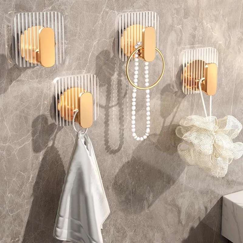 1/4PCS Self-adhesive Wall Hooks Acrylic Bathroom Hooks for Hanging Waterproof Luxury Adhesive Hook Towel Holder Home Accessories
1/4PCS Self-adhesive Wall Hooks Acrylic Bathroom Hooks for Hanging Waterproof Luxury Adhesive Hook Towel Holder Home Accessories