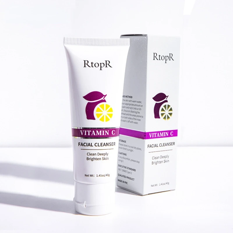 Vitamin C Facial Cleanser 40g Improve Skin Dullness Brighten The Skin Tone Aged Cutin And Cosmetic Residues Deeply
Vitamin C Facial Cleanser 40g Improve Skin Dullness Brighten The Skin Tone Aged Cutin And Cosmetic Residues Deeply