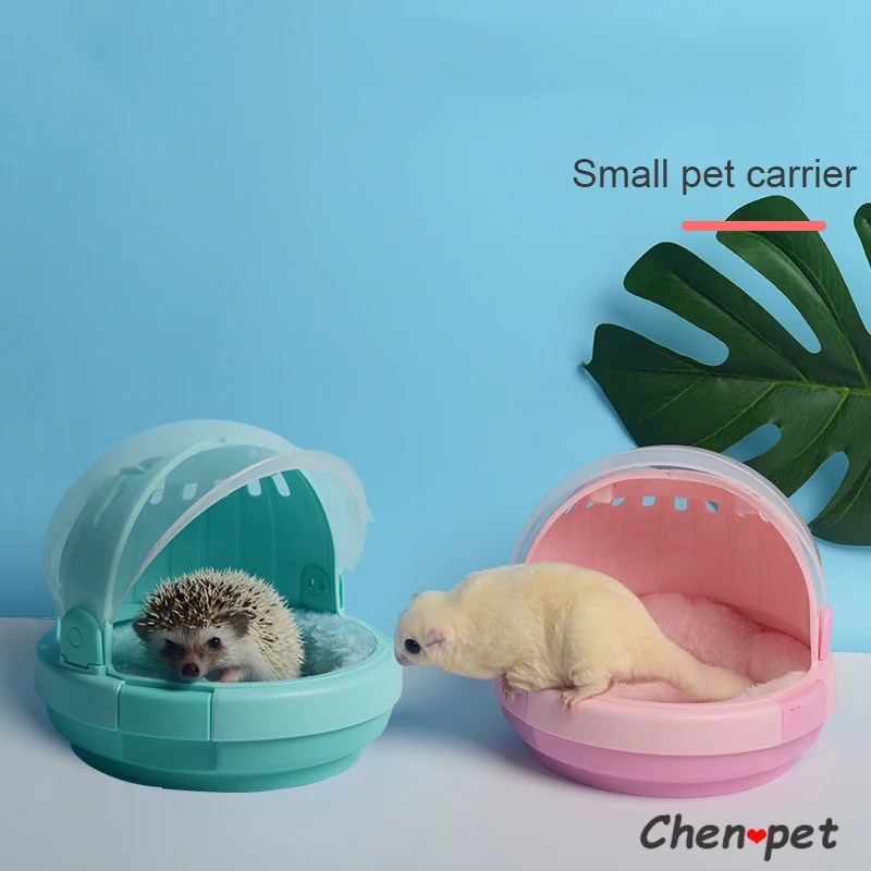 Pink Hamster Travel Cage Small Pet Carrier with Water Feeder for Guinea Pig Hedgehog Pet Bag Ferret Accessories 
Pink Hamster Travel Cage Small Pet Carrier with Water Feeder for Guinea Pig Hedgehog Pet Bag Ferret Accessories