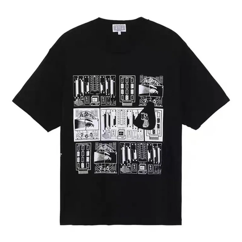SHIFT 22SS LSI CAVEMPT C.E Vaporwave Digital Times Cartoon Printing Short Sleeve T-Shirt For Men Women Tee
SHIFT 22SS LSI CAVEMPT C.E Vaporwave Digital Times Cartoon Printing Short Sleeve T-Shirt For Men Women Tee