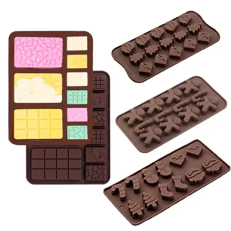 Silicone Chocolate Mold For Baking 9 Cavity Reusable Non-Stick Pastry Tools Kitchen Accessories Baking Cake Decoration
Silicone Chocolate Mold For Baking 9 Cavity Reusable Non-Stick Pastry Tools Kitchen Accessories Baking Cake Decoration
