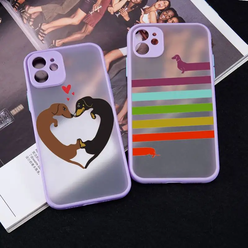 Dachshund Silhouette Dog cute animal Phone Case matte transparent For iphone 7 8 11 12 13 plus mini x xs xr pro max cover
Dachshund Silhouette Dog cute animal Phone Case matte transparent For iphone 7 8 11 12 13 plus mini x xs xr pro max cover
