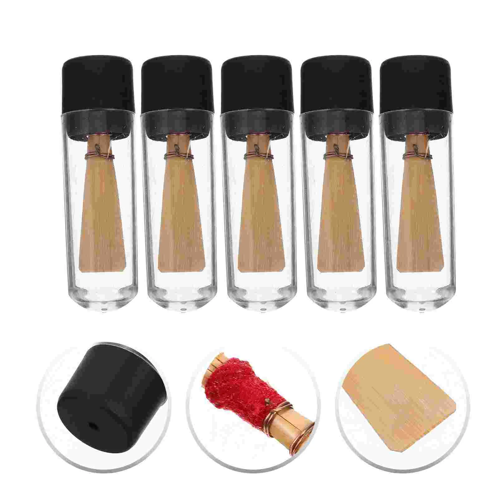 

5 Sets Bassoon Reed Bamboo Reeds Wind Nstrument Replacement Cleaning Accessories Simple Instrument Tools Portable