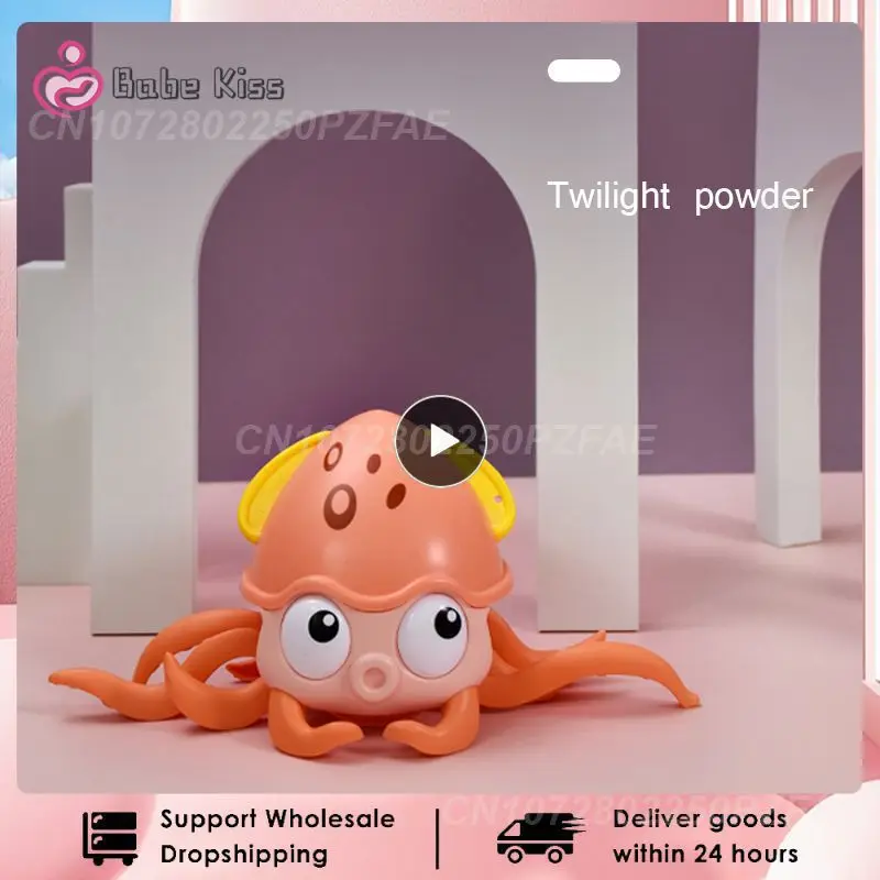 Octopus Bathing Toy Baby Children Rope Pulled Crawling Clockwork Crab Swimming Land Water Toys Bathing Bath Beach Toys Kids Gift
Octopus Bathing Toy Baby Children Rope Pulled Crawling Clockwork Crab Swimming Land Water Toys Bathing Bath Beach Toys Kids Gift