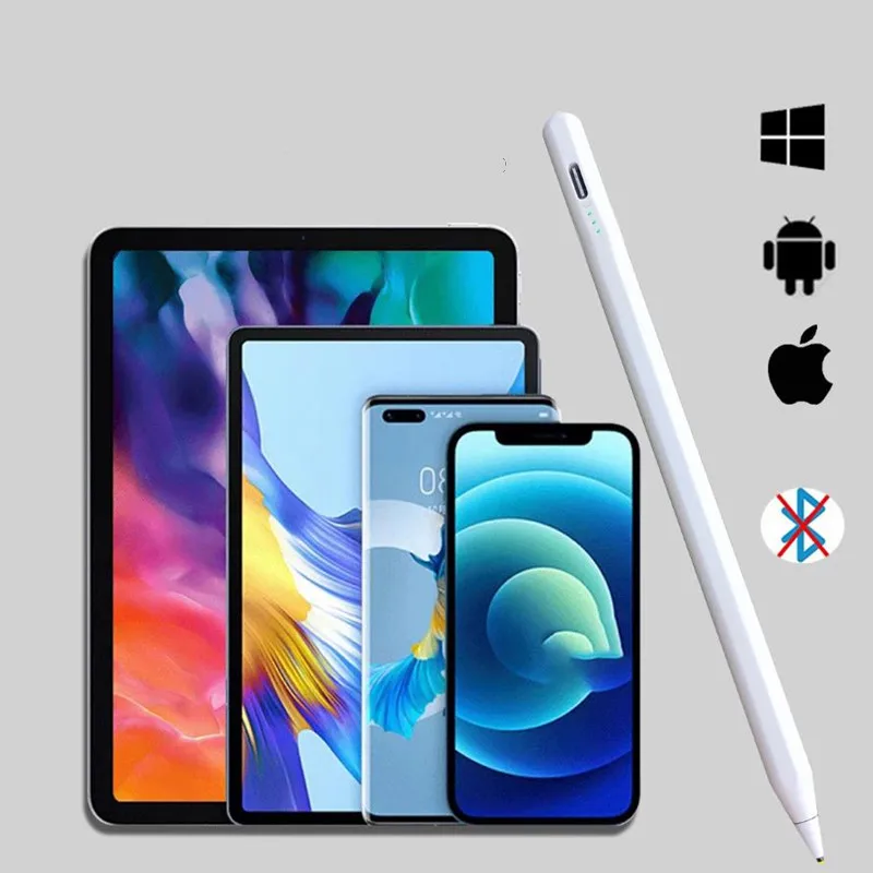 Активный стилус для IOS, IPad, IPhone и большинства планшетов Android, 1,5 мм Тонкий перезаряжаемый Цифровой Стилус для рисования
Активный стилус для IOS, IPad, IPhone и большинства планшетов Android, 1,5 мм Тонкий перезаряжаемый Цифровой Стилус для рисования