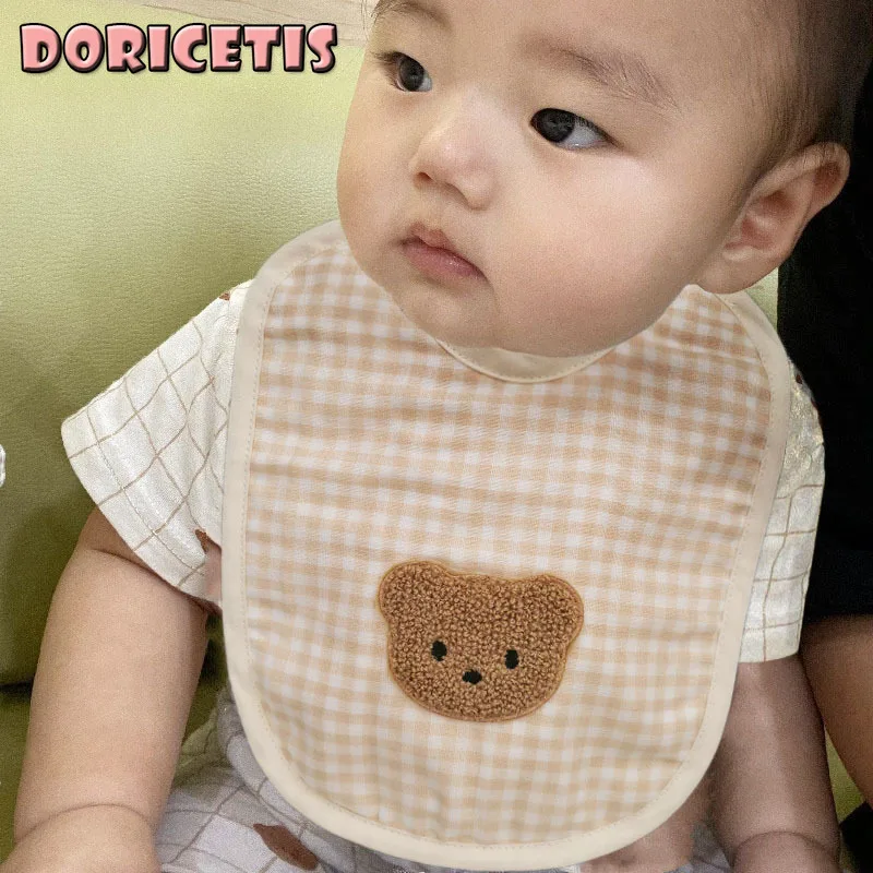 Baby Bib Cotton Tether Cute Cartoon Bear Printing Saliva Towel Kids Waterproof Anti Spitting Milk Easy Clean Bib New Hot Sale
Baby Bib Cotton Tether Cute Cartoon Bear Printing Saliva Towel Kids Waterproof Anti Spitting Milk Easy Clean Bib New Hot Sale