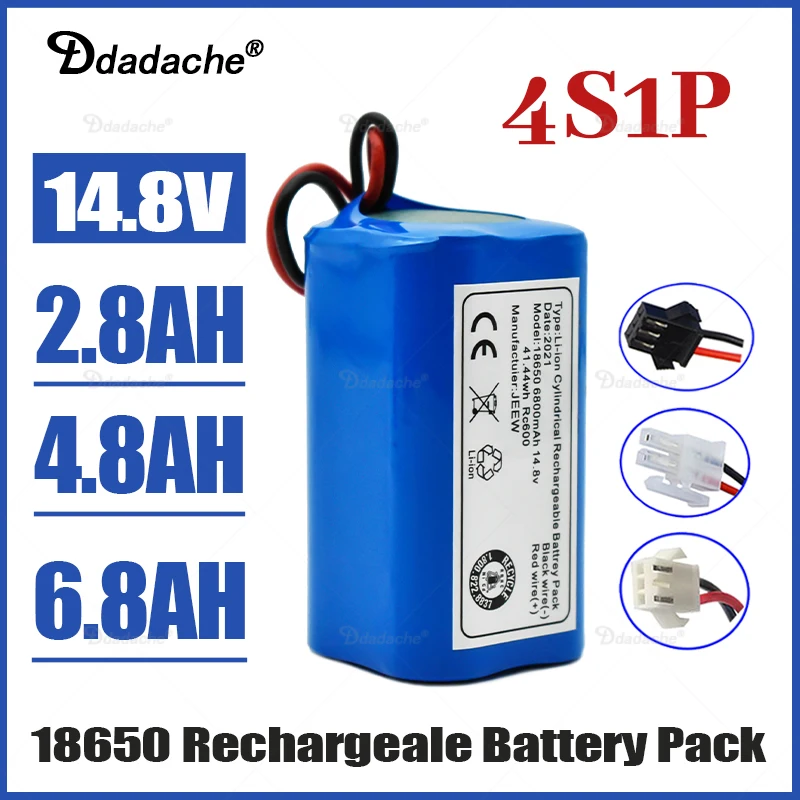 100% new Replaceable connector 14.8V Rechargeable Battery robotic vacuum cleaner accessories parts for Chuwi ilife A4 A4s A6
100% new Replaceable connector 14.8V Rechargeable Battery robotic vacuum cleaner accessories parts for Chuwi ilife A4 A4s A6