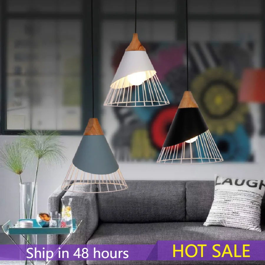 Wood LED Pendant Light Bedroom Living Room Decoration Hang Lamp Restaurant Kitchen 90-260v Indoor Lighting Hanging Light Fixture
Wood LED Pendant Light Bedroom Living Room Decoration Hang Lamp Restaurant Kitchen 90-260v Indoor Lighting Hanging Light Fixture