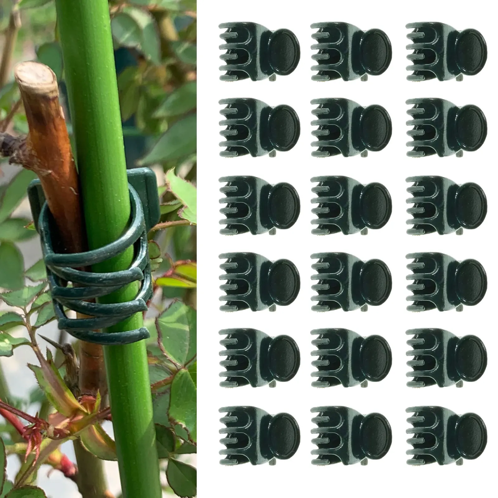 100PCS Plant Support Clips Orchid Stem Clip for Vine Support Vegetables Flower Tied Bundle Branch Clamping Garden Tool
100PCS Plant Support Clips Orchid Stem Clip for Vine Support Vegetables Flower Tied Bundle Branch Clamping Garden Tool