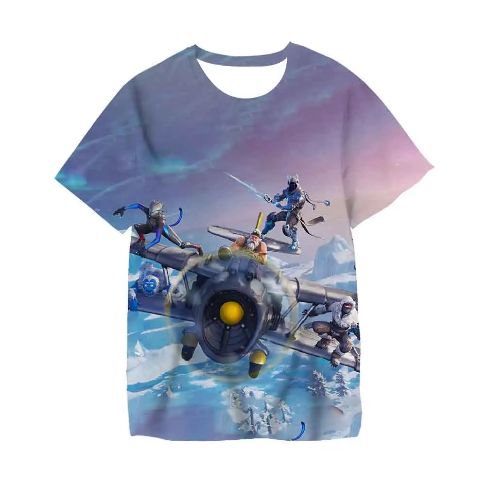 Summer cartoon anime 3D printing short-sleeved baby T-shirt boys and girls casual style tops pure cotton material
Summer cartoon anime 3D printing short-sleeved baby T-shirt boys and girls casual style tops pure cotton material