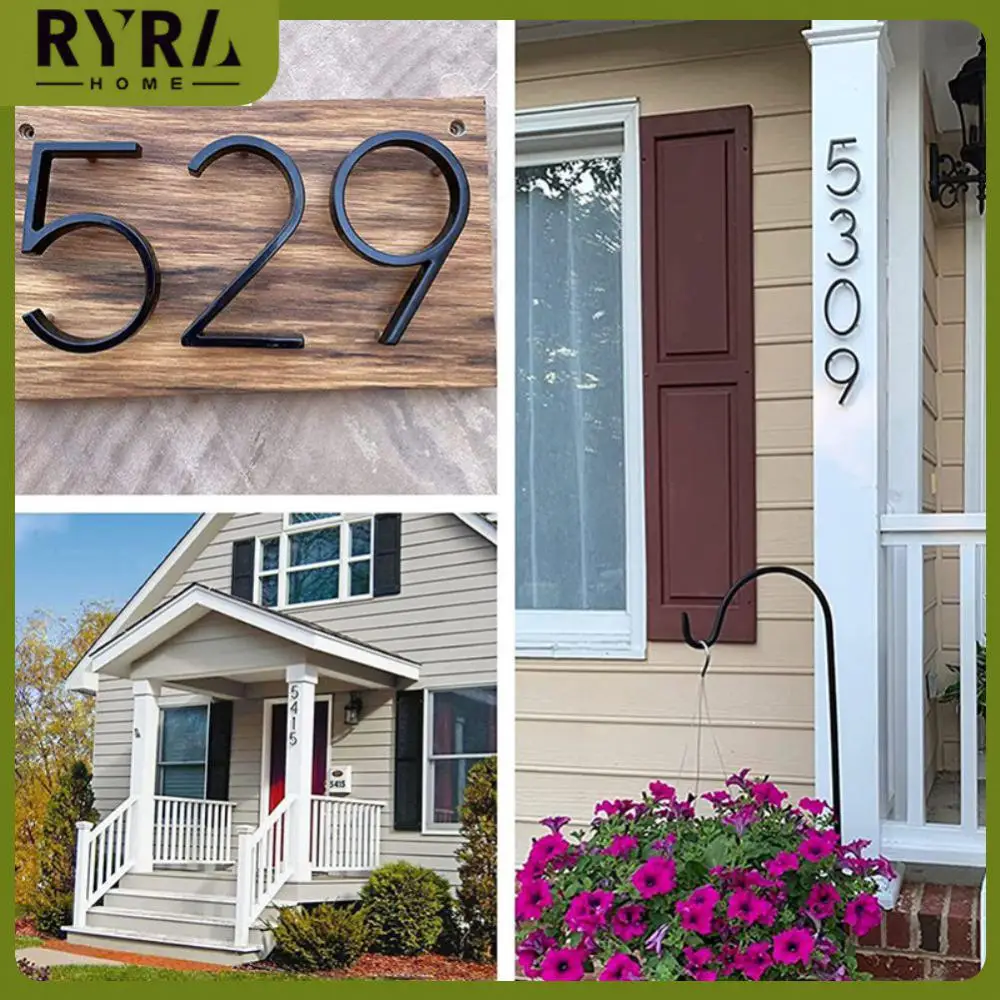 Zinc Alloy Easy To Install Number Address House Door Sign Address Door Label Numbers Address Plaque Sign Modern Black 125mm
Zinc Alloy Easy To Install Number Address House Door Sign Address Door Label Numbers Address Plaque Sign Modern Black 125mm
